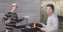 Emilio: aprs la rgate, le BBQ