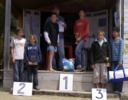 Podium Tyka: Tom et Ben (CNM !!) prems devant les minimoys Louis et Charles, Guillaume et Antoine troiz (CNM !!)