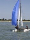 Mathilde et Perrine devant R�